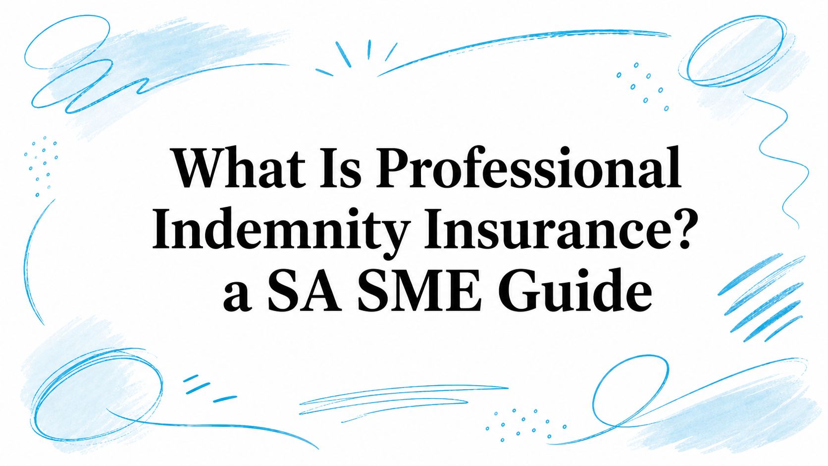 Featured image for “A Guide to SMEs in South Africa – What you need to know about Professional Indemnity Insurance.”